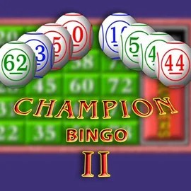 Champion Bingo II slot visual from FBM available on robocatsfr.com