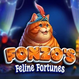 Fonzos Feline Fortunes logo – Slots by Pragmatic Play at Robocat Casino