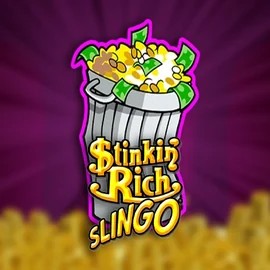 Stinkin Rich Slingo slot visual from Slingo available on robocatsfr.com